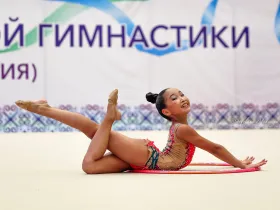 В Якутске открыли сезон художественной гимнастики: более 140 детей выступили на первенстве города
