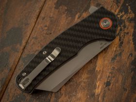 Складной нож CJRB Crag, сталь D2, рукоять карбон