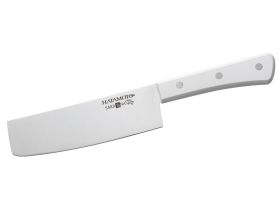 Набор из 4-х кухонных ножей Hatamoto Sakana WJPS-003, сталь AUS-8, рукоять ABS-пластик, белый