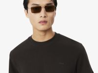 Мужская футболка Lacoste из текстурированного хлопка