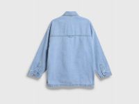 Джинсовая рубашка для девочек, Голубой