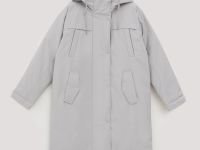 Утепленная парка с капюшоном