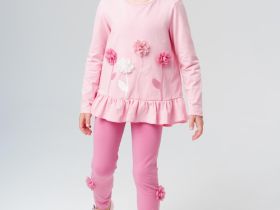 Брюки трикотажные для девочек (легинсы)