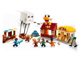 Minecraft 21273 Конструктор Нападение на деревню воздушных шаров Гаста