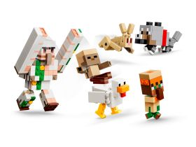 Minecraft 21592 Конструктор LEGO Minecraft Атака куриного наездника в пустыне