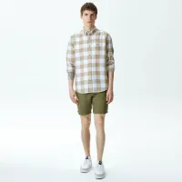 Мужские льняные шорты Lacoste стандартного кроя