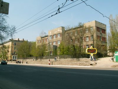 Здание больницы, 1927 г., арх. В.К. Карпенко