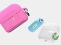 Чехол Araree Brio для Galaxy Buds 3 / Buds 3 Pro, голубой