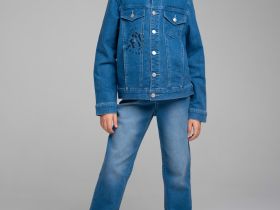 Куртка текстильная джинсовая для мальчиков