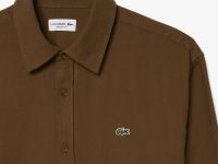 Мужская фланелевая рубашка Lacoste прямого кроя
