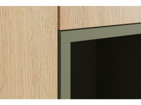 Распашной шкаф Висмар 2-103x240 Дуб Барбера