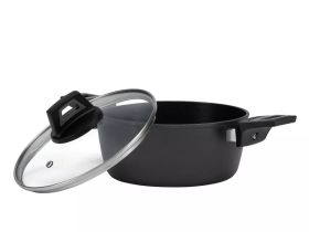 Кастрюля с крышкой Polaris Graphit-24C