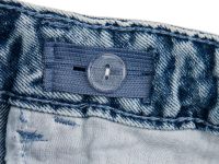 Шорты текстильные джинсовые для девочек