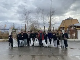 Свыше 200 мешков мусора собрано в Якутске в рамках акции «Молодежь за чистый город» 