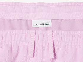 Женские хлопковые шорты Lacoste из пике