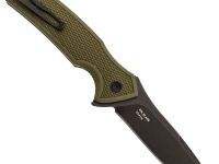 Складной нож Mr.Blade Hellcat Mini blackwash сталь S35VN, рукоять Olive G10
