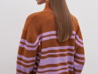 Джемпер широкого силуэта с шерстью