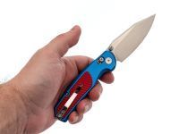 Складной нож Trivisa Hornet-08L, сталь 14C28N, рукоять алюминий/G10