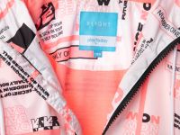 Куртка текстильная с полиуретановым покрытием для девочек (ветровка)