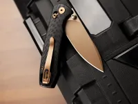 Складной нож Trivisa Dragonfly-CG, сталь 14C28N, рукоять G10/Carbon