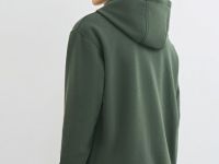 Толстовка на молнии с капюшоном, Зеленый