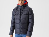 Мужская утеплённая куртка Lacoste с капюшоном