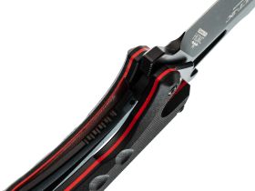 Складной нож НОКС Мангуст 2С Black, сталь D2, рукоять G10