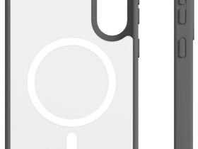 Клип-кейс VLP Moon Case MagSafe для Samsung Galaxy S24 FE серый