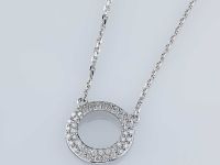Колье из серебра э0612кл04154800