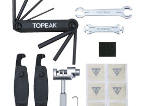 Велосумка подседельная с инструментами Topeak Survival Tool Wedge II (черный)