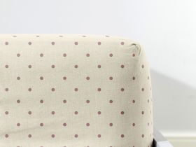 Простыня на резинке Pois beige