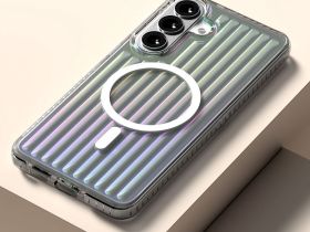 Чехол VLP Pulse Case MagSafe для Galaxy S26 Ultra перламутровый