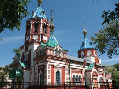 Бывшая Скорбященская церковь на территории военного госпиталя