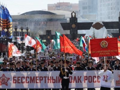 «Бессмертный полк» объединил порядка 145 тысяч жителей Якутии