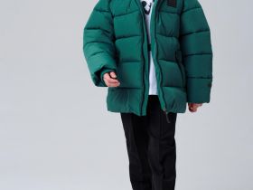 Куртка текстильная с полиуретановым покрытием для мальчиков