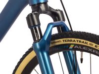 Шоссейный велосипед Stinger Gravix FS-1 M, год 2024, цвет Синий, ростовка 22