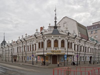 Здание Восточного клуба (купеческое собрание), (Здание, где в Доме татарской культуры выступал Горький А.М. (1923 г.))