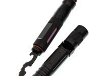 Тактическая ручка для выживания  с фонариком 11 в 1, розовая