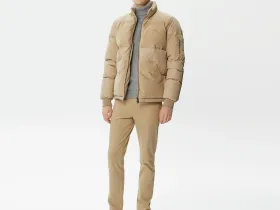 Мужская куртка Lacoste с воротником-стойкой