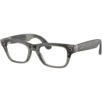 Умные очки Ray-Ban Meta Blayzer Optics Gen 2 S54 RW7001 (Matte Transparent Ice Grey)
