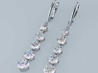 Серьги из белого золота э4712сг11231166
