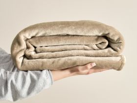 Плед Supersoft, капучино