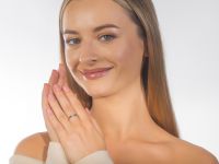 Классическое кольцо из белого золота э4712кц10210203_white