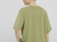 Базовая футболка оверсайз, Зеленый