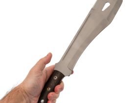 Мачете Мастерская Семина №2, сталь 65х13, рукоять венге