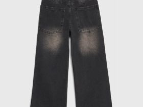 Утеплённые джинсы для мальчиков, Коричневый