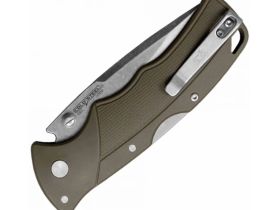 Нож складной Cold Steel Verdict Spear, сталь 1.4116, рукоять термопластик GFN, зеленый