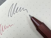 Ручка мультисистемная Rhodia, 3в1 (черный+красный+кар 0,5), корпус Коричневый