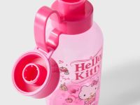 Розовая бутылка для воды с принтом Hello Kitty 500 мл Глория Джинс