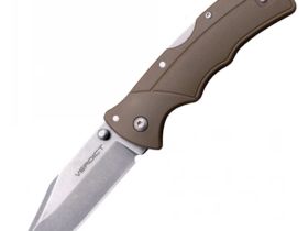 Нож складной Cold Steel Verdict, сталь 1.4116, рукоять термопластик GFN, коричневый